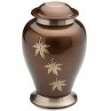 Falling Leaves Adult Cremation Urn 200 Cu In