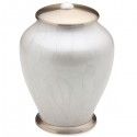 Pearl Simplicity  Large Adult Cremation Urn  225 Cubic Inches