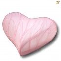 Love Heart Urn 3 Cu. In in Pink