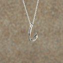 Fishing Hook Pendant Urn