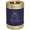 Blue Nightfall Candle Holder Memorial Candle