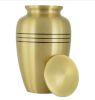 Timeless Brass Urn   228 Cu In