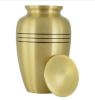 Timeless Brass Urn   228 Cu In