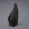 Angel Wings Sculpture Ceramic Keepsake Urn 13 Cu. In.