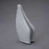 White Angel Wings Sculpture Ceramic Keepsake Urn