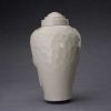 Angel Wings Sculpture Ceramic Cremation Urn Transparent