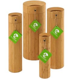 Eco Scattering Bamboo Urn Medium 100 Cu In