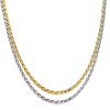 Gold-Filled Rope Chain 18"