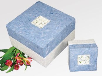 Biodegradable Eco-Friendly Keepsake 30 cu. in Paper Cremation Urn