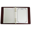 Funeral Guest Book Wooden Binder With Family Photo Option
