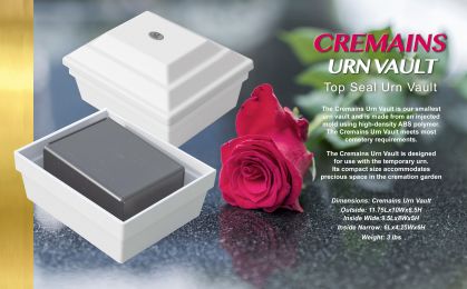 New Cremains Urn Vault