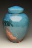 Celtic Dragon Raku Urn in Three Sizes
