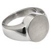 Cremation Jewelry Stainless Steel Round Ring 1 Metal