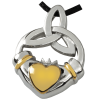 Premium Stainless Steel Claddagh Trinity Knot Keepsake Urn