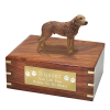 Dog Cremation Wooden Urn Chesapeake Bay Retriever  4 Sizes
