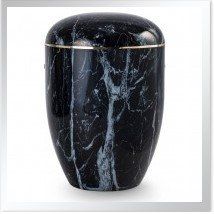 Marmorean Eco Urn - Ebony Swirl  305 Cu In