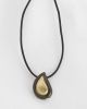 Tear Drop Shaped Pendant in Brass, Also Available in Other Sizes