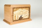 Alaskan Dogsled Cremation Urn  230 Cu. In.