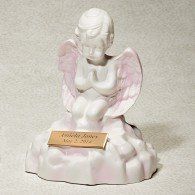 Angel On a Cloud Pink 20 cu.in. Child Urn