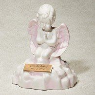 Angel On a Cloud Pink 20 cu.in. Child Urn