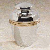 Apollo Adult Brass Cremation Urn  204 Cubic Inches.