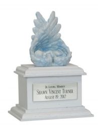 Heaven's Care Blue Infant Urn