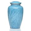 The Artisan Blue Metal Cremation Urn 200 & 3 Cu. In.