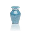 The Artisan Blue Metal Cremation Urn 200 & 3 Cu. In.