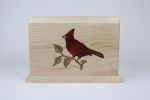 The Cardinal Wood Cremation Urn 200 Cu. In.