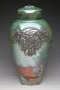 Celtic Dragon Raku Urn in Three Sizes