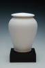 Handcrafted Ceramic Cremation Urn with Custom Photo