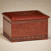 Cherry Urn Memory Box/Adult Urn 200 Cu In