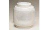 White Crest Marble Cremation Urn 205 Cu In