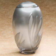 584622-Crystal Bloom Bohemian Glass Keepsake Cremation Urn