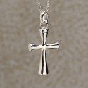 Contoured Cross Pendant Urn