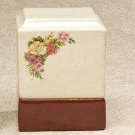 Floral Pattern Cynthia Urn