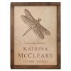 Dragonfly Wall Mounted Cremation Wood Urn Plaque 237 Cu In