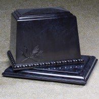 Trigard Millennium Urn Vault- Ebony