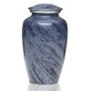 The Artisan Blue-Gray Metal Cremation Urn in 200 & 3 Cu.In.