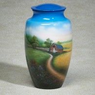 Favorite Places  On the Farm Adult Cremation Urn 200 Cu In