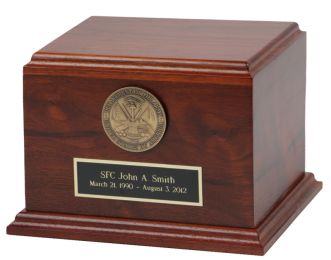 Heritage Military Cremation Urn  250 cu. in.