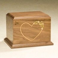 At Home In Our hearts Keepsake Urn Yellow  52 Cu. In.
