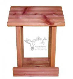 Hummingbird  Bird Feeder Memorial Gift