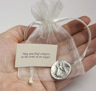 Pewter Angel Pocket Charms Set of 25