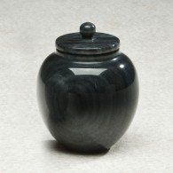 Black Marble Keepsake Urn  6 Cu. In.