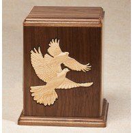 Love Birds Single Adult Urn 200 Cu In