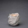 Luminous Tea light Candle Ceramic Keepsake Urn in Craquelure 29 CU. In.