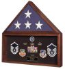 Military Burial Flag Case & Memorabila Display Case