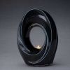 Passage Sculpture Memorial Candle Black Gloss 195 Cu. In.