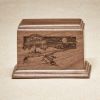 Pathway Home Oak and Walnut Keepsake Urn